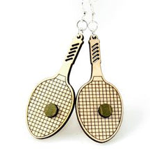Load image into Gallery viewer, Tennis Racquet Earrings # 1228