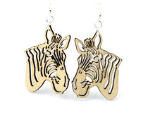 Load image into Gallery viewer, Zebra Earrings # 1232