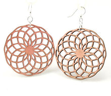 Load image into Gallery viewer, Circumscribe Circle Earrings # 1236