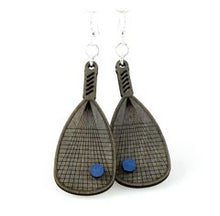 Load image into Gallery viewer, Racquet Ball on Racquet Earrings # 1251