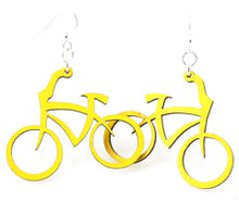 Load image into Gallery viewer, Bicycle Earrings # 1264