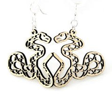 Load image into Gallery viewer, Rattle Snake Earrings # 1280