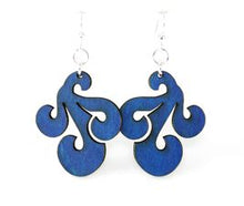 Load image into Gallery viewer, Tri Wave Earrings # 1310