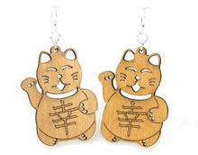 Load image into Gallery viewer, Lucky Cat Earrings # 1316