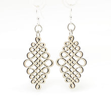 Load image into Gallery viewer, Calligraphy Dangle Earrings #1325