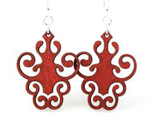 Load image into Gallery viewer, Iron Lamp Design Earrings # 1327