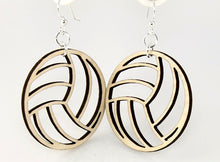 Load image into Gallery viewer, Volleyball Earrings # 1332