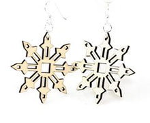 Load image into Gallery viewer, Falling Snowflake Earrings # 1346