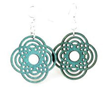 Load image into Gallery viewer, Small Diamond Half Circle Earrings # 1375