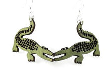 Load image into Gallery viewer, Alligator Earrings # 1383