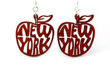 Load image into Gallery viewer, NY Apple Earrings # 1416