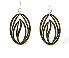 Load image into Gallery viewer, Grass Blade Earrings # 1429