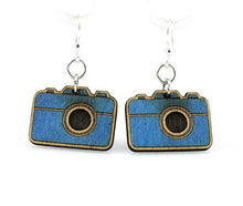 Load image into Gallery viewer, Small Camera Earrings # 1447