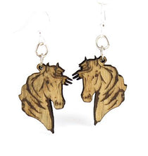 Load image into Gallery viewer, Horse Profile Earrings #1488