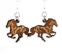 Load image into Gallery viewer, Running Horse Earrings #1489