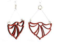 Load image into Gallery viewer, Fan Flame Earrings #1492