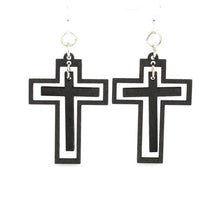 Load image into Gallery viewer, Traditional Cross Earrings #1498