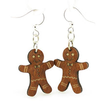 Load image into Gallery viewer, Gingerbread Man Earrings #1504