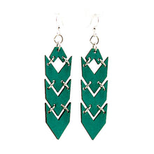 Load image into Gallery viewer, Tight Chevron Earrings #1581