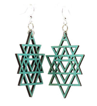 Load image into Gallery viewer, Triangled Earrings #1598