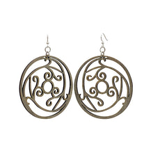 Load image into Gallery viewer, Optical Filigree Earrings #1680