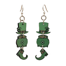 Load image into Gallery viewer, Leprechaun Earrings #1685