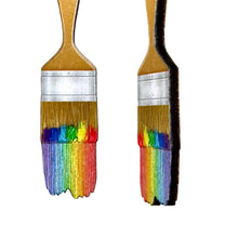 Load image into Gallery viewer, Painter Brush Earrings #1717