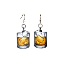 Load image into Gallery viewer, Whiskey Earrings #1731