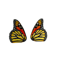 Load image into Gallery viewer, Monarch Butterfly Stud Earrings #3084