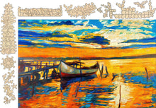 Load image into Gallery viewer, Seaport Village Sunset Puzzle
