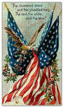 Load image into Gallery viewer, Clustered Stars Patriotic Puzzle #6703