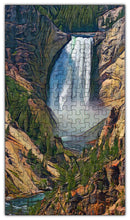 Load image into Gallery viewer, Yellowstone Falls Puzzle #6706