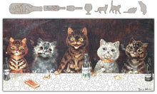 Load image into Gallery viewer, Cats Know How To Party Wooden Whimsical Puzzle #6713