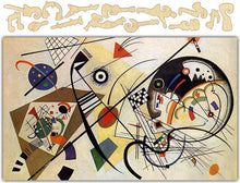 Load image into Gallery viewer, Musical Themed Kandinsky Jigsaw Puzzle #6734