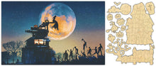 Load image into Gallery viewer, Halloween Bride Whimsical Puzzle