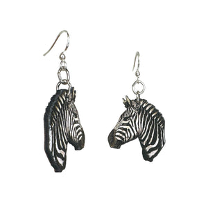 Wild Stripes Zebra Earrings #1611