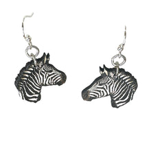 Load image into Gallery viewer, Wild Stripes Zebra Earrings #1611
