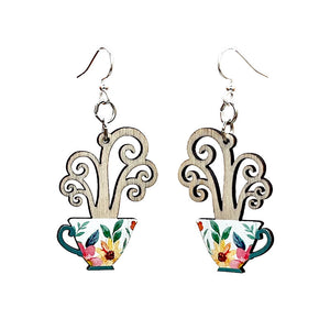 Cup of Tea Earrings #1742