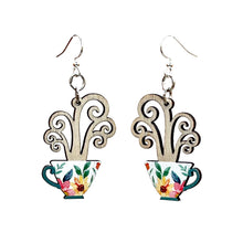 Load image into Gallery viewer, Cup of Tea Earrings #1742
