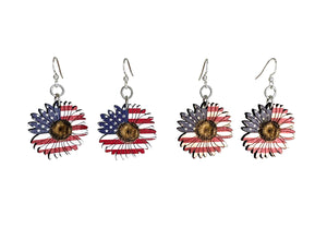 American Sunflower Earrings #1767