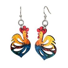 Load image into Gallery viewer, Cock-a-doodle-doo Earrings #1770
