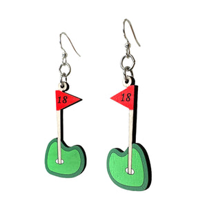 Golf Earrings #1772