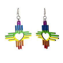 Load image into Gallery viewer, Zia Pride Earrings #1797
