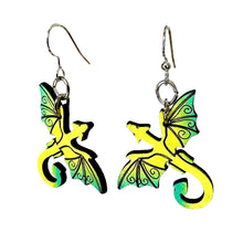 Load image into Gallery viewer, Fairy Dragon Earrings #1810
