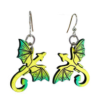 Load image into Gallery viewer, Fairy Dragon Earrings #1810
