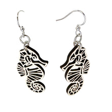 Load image into Gallery viewer, Seahorse Cut Out Earrings # 1817
