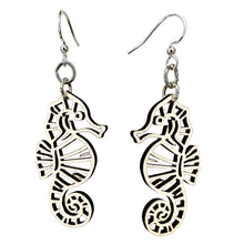 Load image into Gallery viewer, Seahorse Cut Out Earrings # 1817
