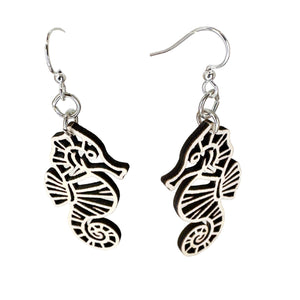 Seahorse Cut Out Earrings # 1817