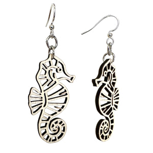 Seahorse Cut Out Earrings # 1817