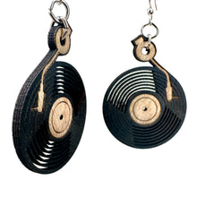 Load image into Gallery viewer, Vinyl Record Earrings #1818
